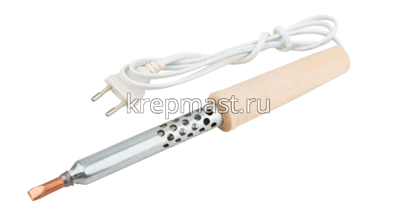 Паяльник 100 Вт деревянная рукоятка