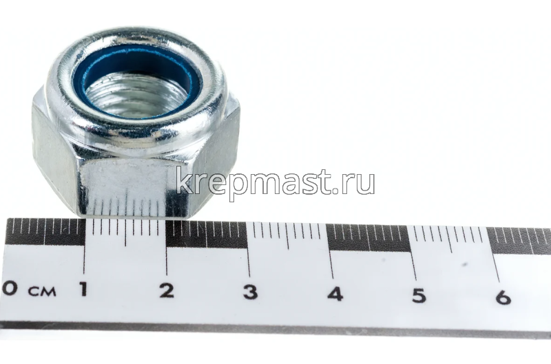 Гайка самоконтр.М16 оц. DIN 985 кл.пр. 10