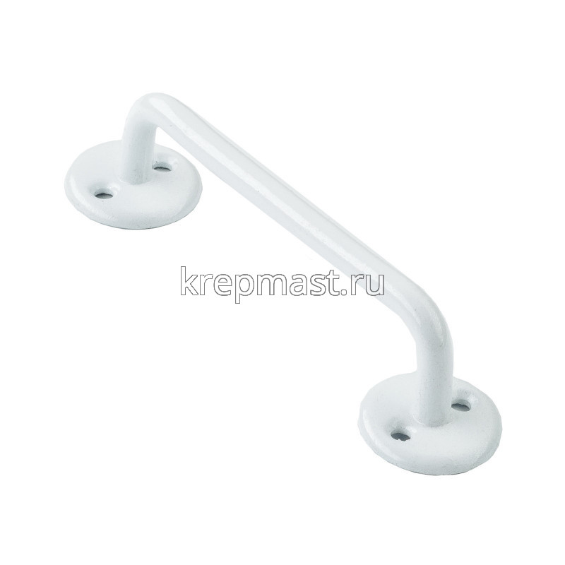 Ручка скоба круглая РС-100 Киров (белая)