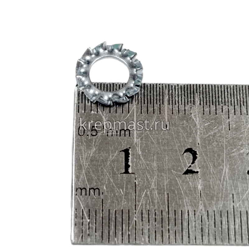 Шайба стопорная DIN 6798 А 6