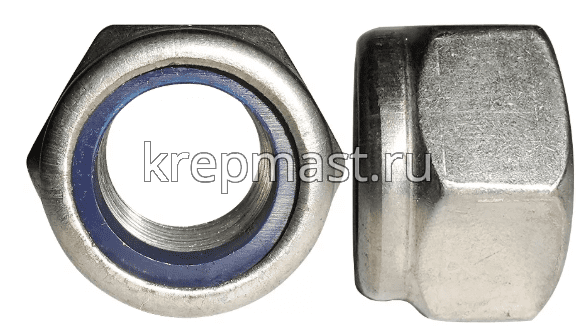 Гайка самоконтр. DIN 985 М 8 нерж. А2