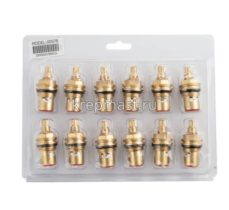 Кран-букса САНАКС 00078 1/2 металлокер.п/крест латунь