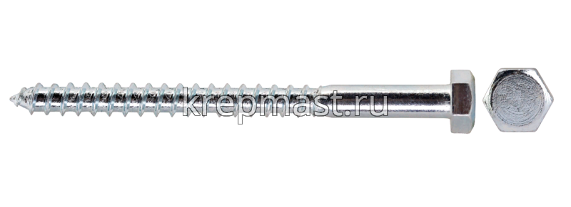 Шуруп д/ крепления дер. лаг 6х110