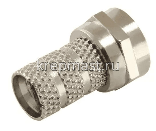 Разъем резьбовой F RG6 TDM телевизионный