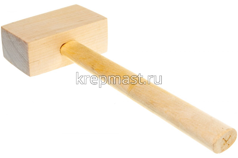 Киянка ЗУБР / FIT ДЕРЕВЯННАЯ прямоугольная