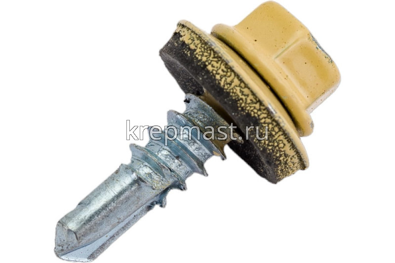 Саморез д/кровли краш. 5,5х19 RAL 1014