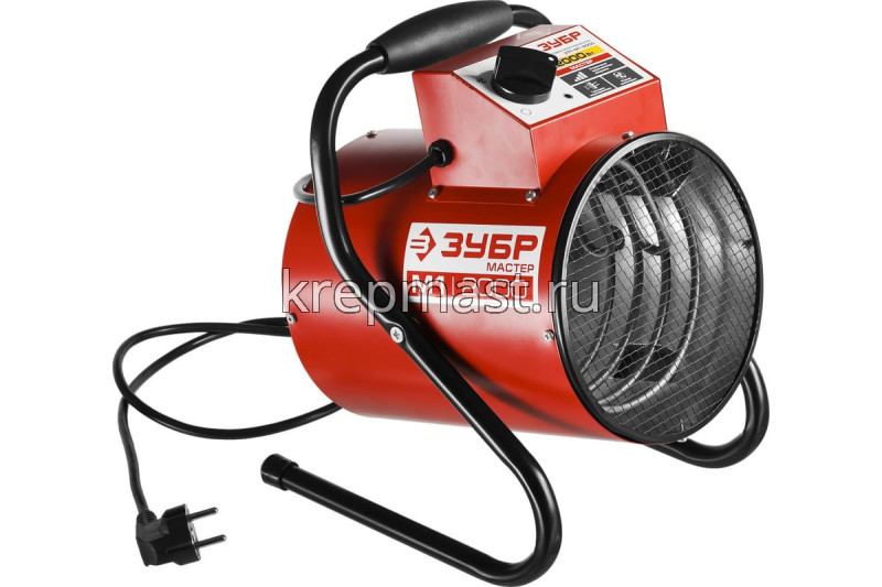 Тепловая пушка ЗТП-М1-2000 круглая ЗУБР (2/1кВт, 220В)