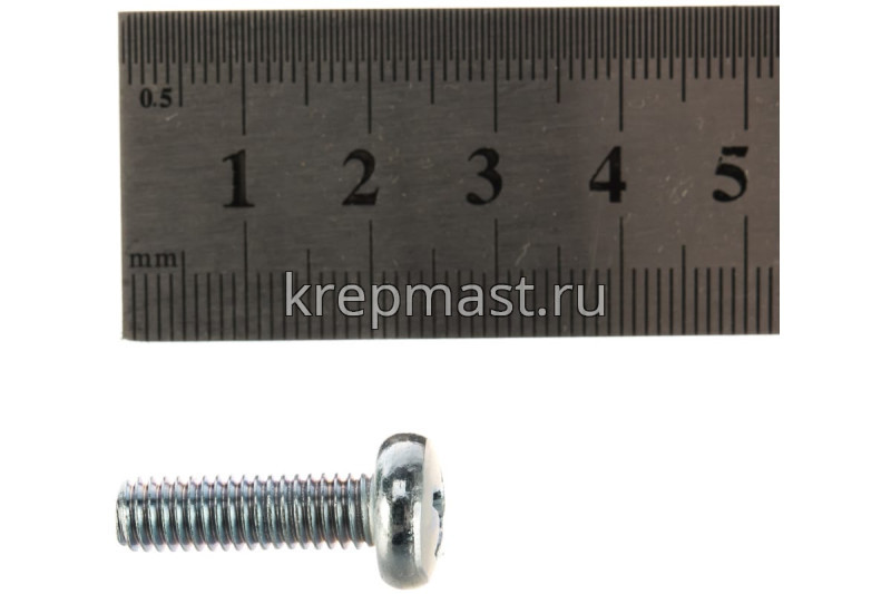 Винт п/цил 6,0х20 DIN 7985