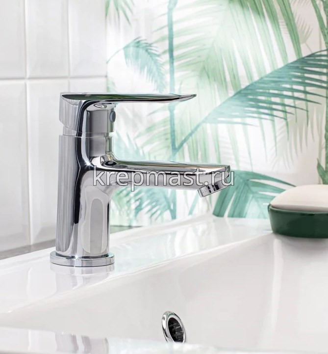 Смеситель д/умывальника B8274-1J латунь