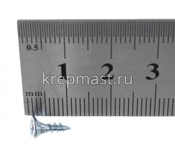 Шуруп универс. белый цинк 3,0х10