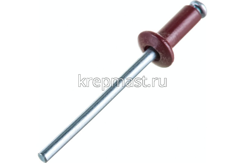 Заклёпка алюминий/сталь 4,0х10 RAL 3005