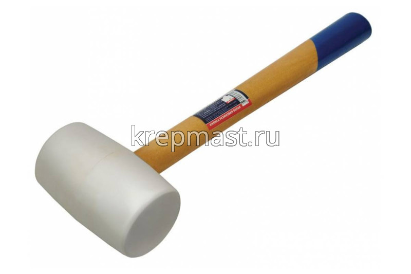 Киянка USP белая резин. с дерев. ручкой 75мм 910гр
