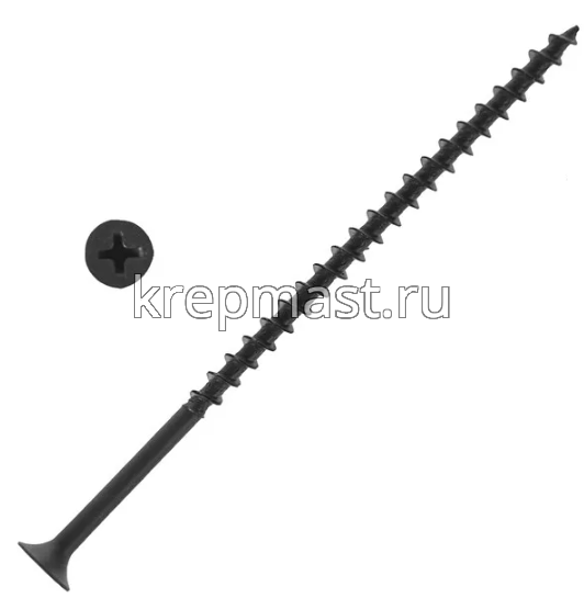 Саморез по дереву оксид. 4,8х 95 усиленные