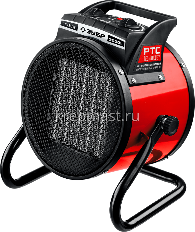 Тепловая пушка ТПК- 3Р круглая ЗУБР (3 кВт)