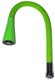 Гусак для смесителя гибкий СИЛИКОН S55GR-D зеленый