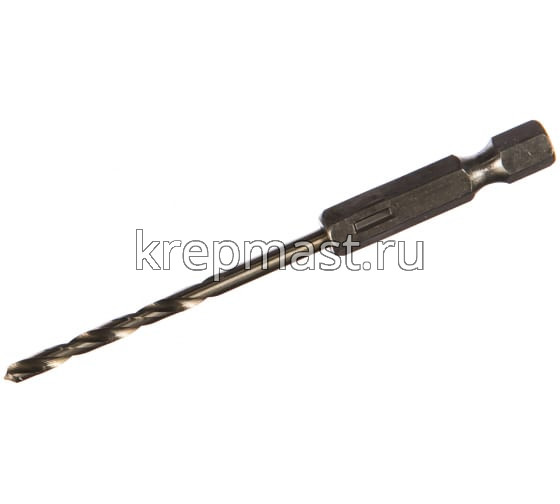 Сверло по металлу 3,0 мм U-образ.хвост.под биту