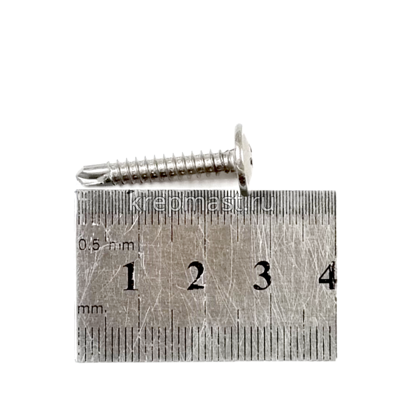 Саморез с п/ш сверло 4,2х25 А2 нерж