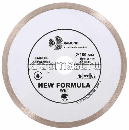 Диск алмазный 180 х 25,4/22,23 гладкий