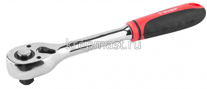 Трещётки ЗУБР Мастер Cr-V для торц.головок 3/8 (72зуба)