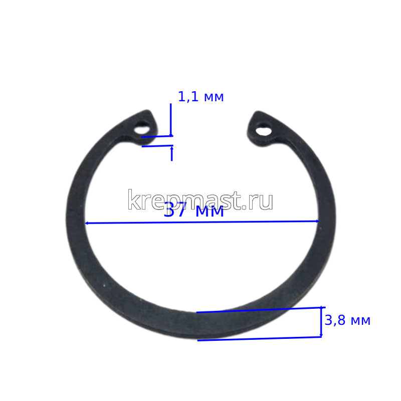 Шайба стопор. М 37 Отверстие DIN 472