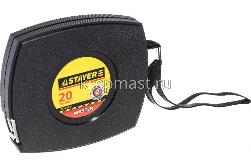 Рулетка 20м STAYER стальное полотно