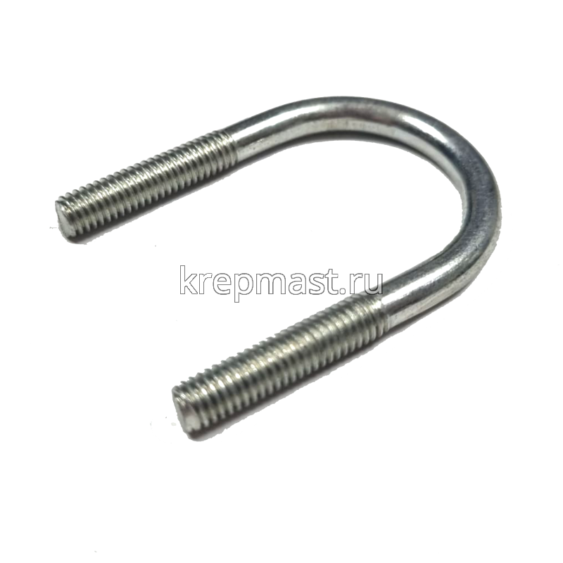 Болт оцинков.U-образный UBZ d= 28мм М6 без гайки