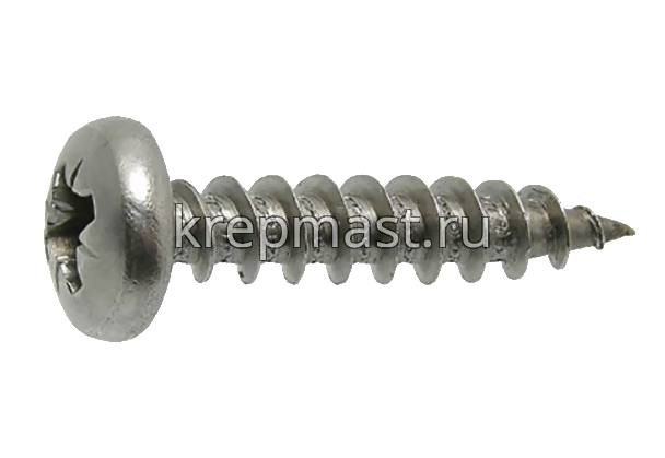 Саморез п/сфер гол. 4,2 х80 DIN 7981 нерж.А2