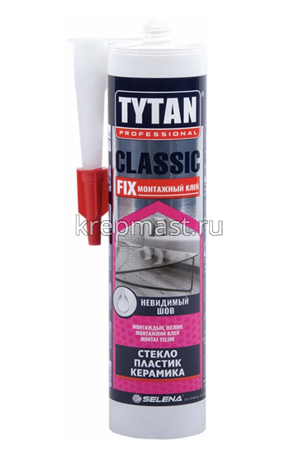 Клей ТИТАН Classic Fix кауч. прозр. 310мл