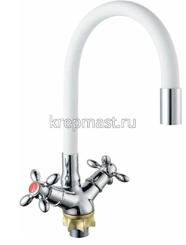 Смеситель д/кухни BA5318-1F-E351A-B702 латунь