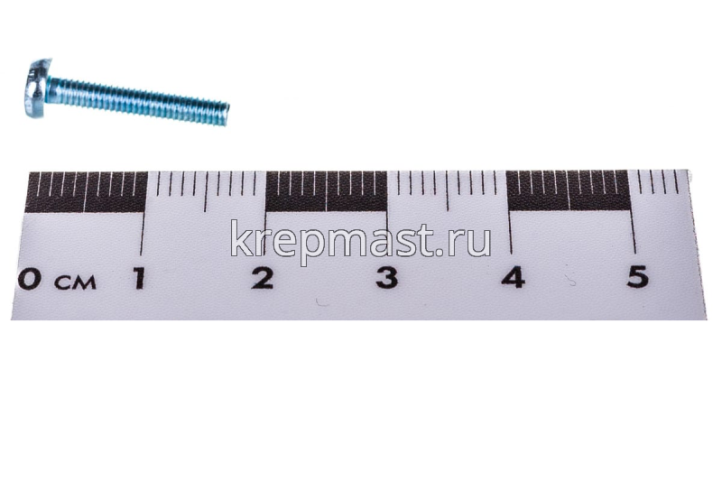 Винт п/цил 3,0х16 DIN 7985