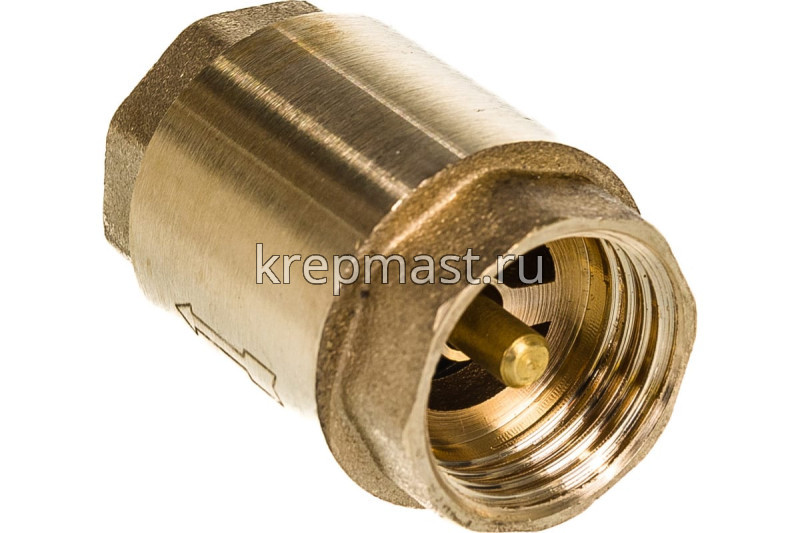 Клапан обратный 1/2 латунь