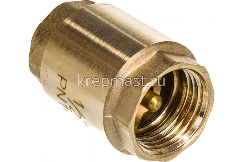 Клапан обратный 1/2 латунь