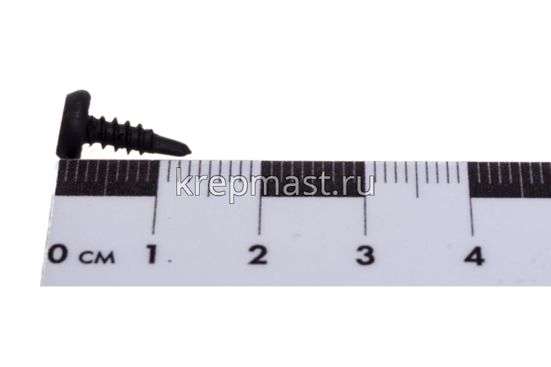 Саморез п/цил. сверло 3,5х11 оксид (черный)