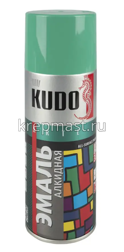 Эмаль аэр. универс. св.зеленая 520мл