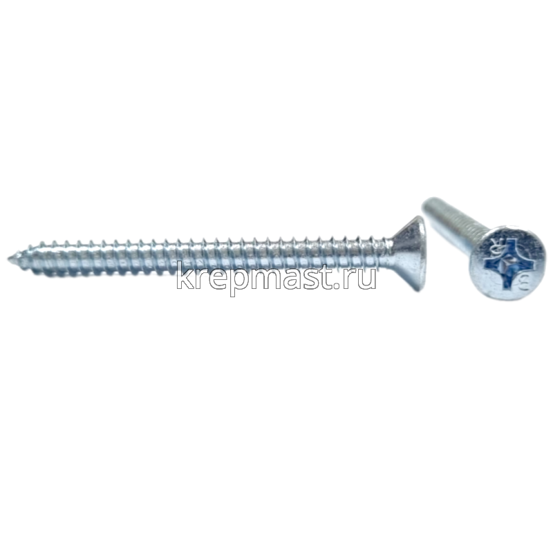 Саморезы потай гол. 5,5 х 60 оц. DIN 7982