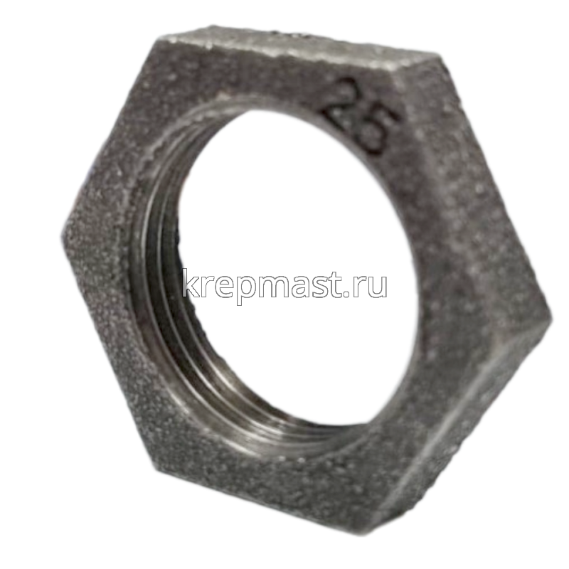 Контргайка чугун. ДУ-25 ГОСТ 8961-75