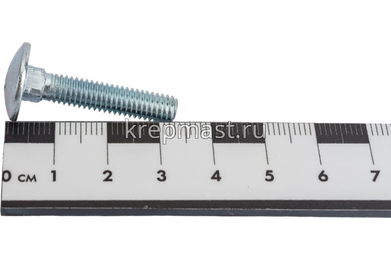 Болт мебельный 6х 30 DIN 603