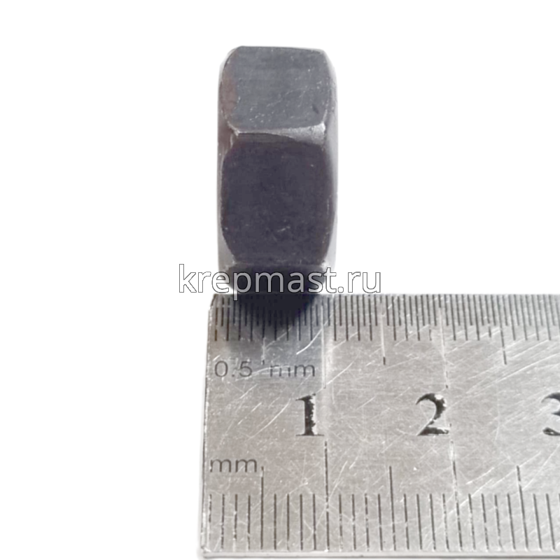 Гайка 6-гр. М 12 DIN 934 (1,75) кл.пр.12.0 черная