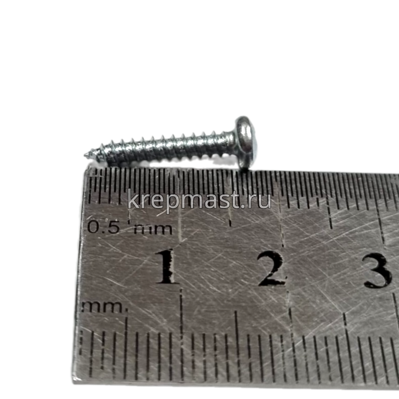 Саморез п/сфер гол. 2,9 х16 DIN 7981