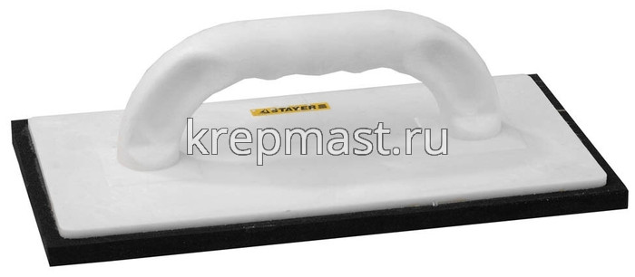 Терка с резиновым покрытие 10мм, 140х280мм