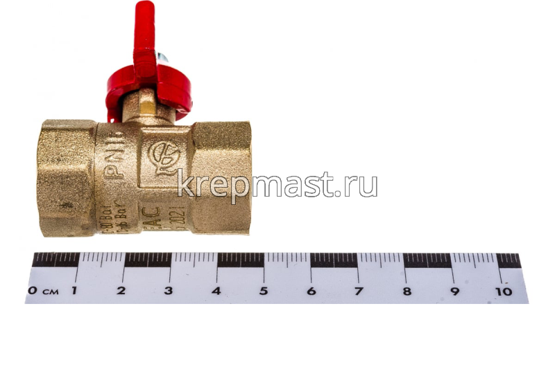 Кран шар Ду-15 м/м баб 1/2"