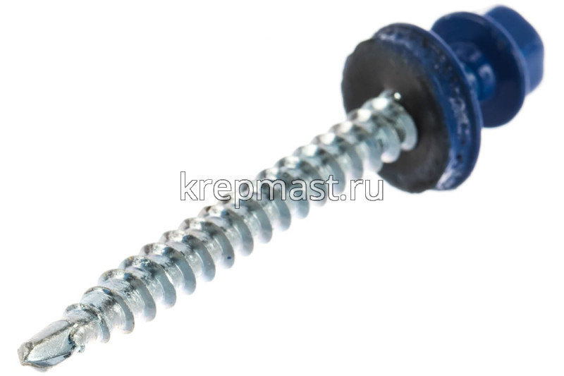 Саморез д/кровли краш. 4,8х51 RAL 5002