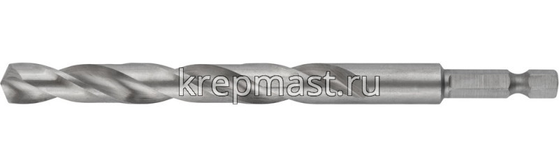 Сверло по металлу 10,0 мм U-образ.хвост.под биту