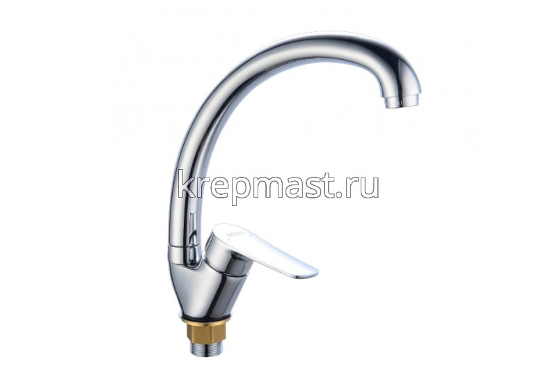 Смеситель д/кухни B8290-10F латунь