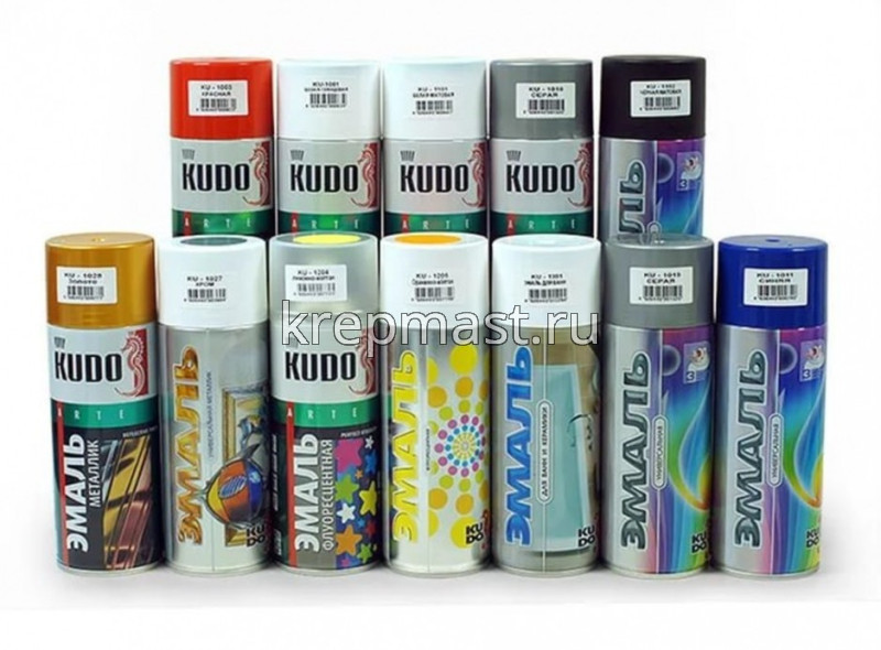 Эмаль аэр. универс. коричневая 520мл