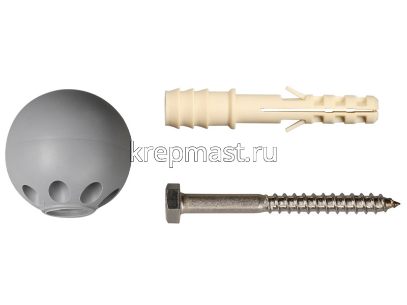 Ограничитель дверной ЕВРОПАРТНЕР цвет.серый