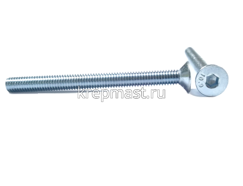 Винт с внут. шестиг. потай голов. 6х 70 кл.пр.10,9 DIN 7991