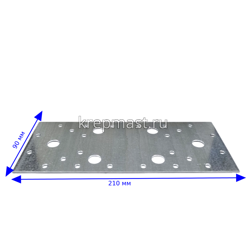 LP 6 крепление плоское 210х90х2,0мм