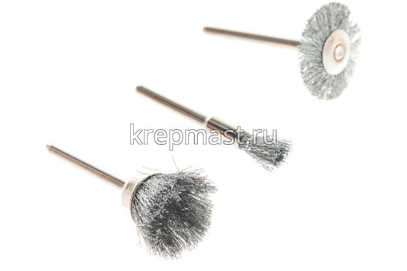 Набор корщеток (сталь) 3шт
