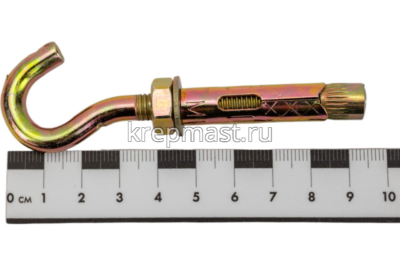 Анкерный болт с крюком 10х 50